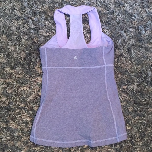 LULULEMON Purple workout tank - Picture 2 of 2